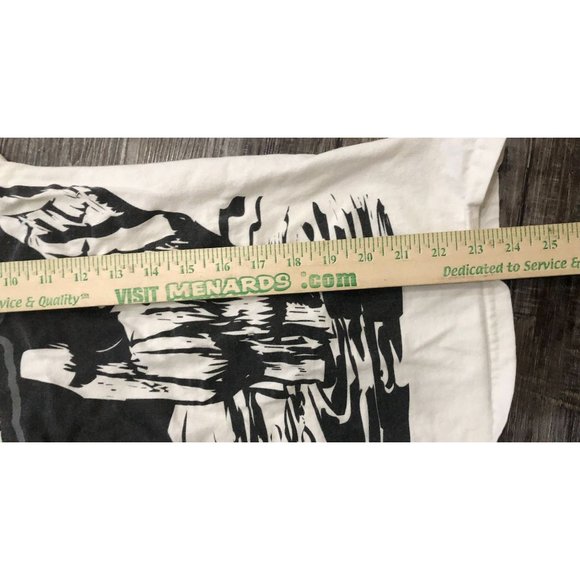 Famous Stars And Straps Mens Medium White Tee T Shirt - Picture 4 of 4